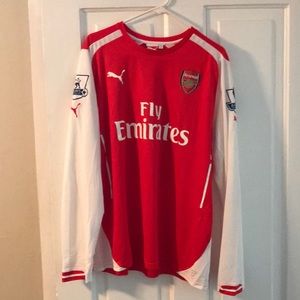 Puma Arsenal FC long sleeve jersey size xl